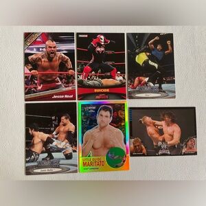 WWE Trading Cards Set of 6 Brand New